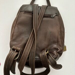 Brown Leather Shoulder Bag